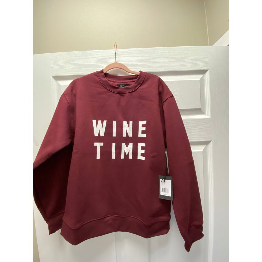 Brunette The Label Wine Time S/M NWT